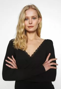 Anna Field T-Shirt À Manches Longues - Black 9 Anna Field T-Shirt À Manches Longues - Black -Anna Field Boutique 0028a219b8b74568a76b6574379496b9