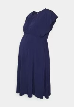 Fit And Flare Flowy Dropped Shoulder - Robe En Jersey - Dark Blue 10 Fit And Flare Flowy Dropped Shoulder - Robe En Jersey - Dark Blue -Anna Field Boutique 04d7e9d7a98d47c4a9fd90efc04acbf5
