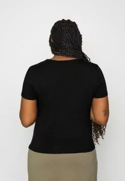 Curvy Front Lace - T-Shirt Basique - Black -Anna Field Boutique 0beafd62b3f64d9b9af09bdaf0b5735f