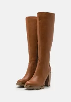 Anna Field Bottes À Talons Hauts - Cognac -Anna Field Boutique 0d736aa8acf44bc89badfe007b3c2a48