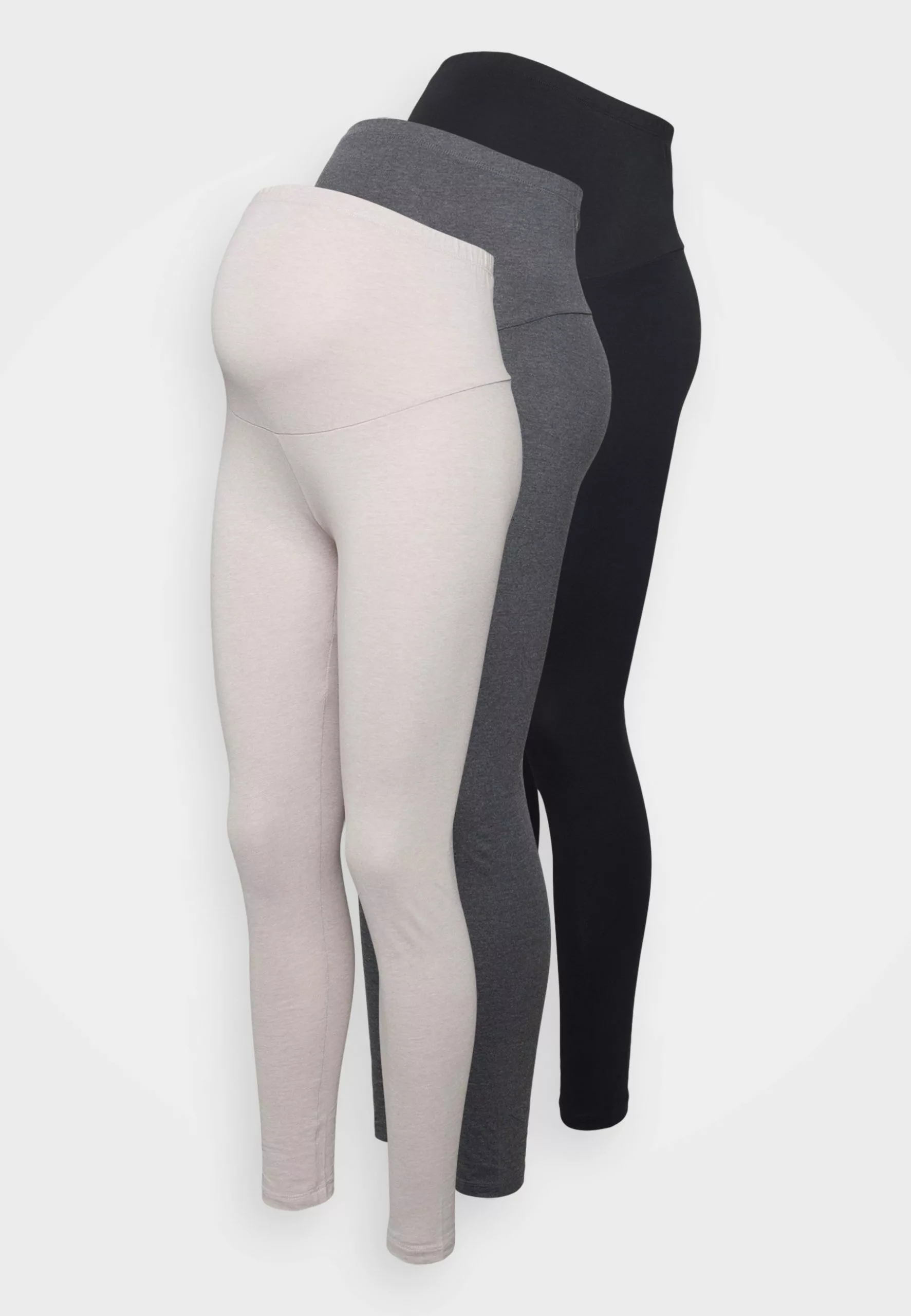 3 Pack - Legging - Black/Beige/ Grey 6 3 Pack - Legging - Black/Beige/ Grey – Image 6