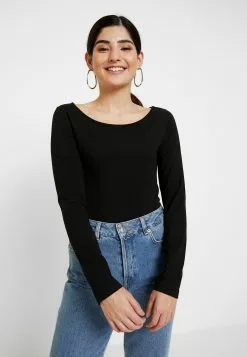 2Pack - T-Shirt À Manches Longues - Black/White 7 2Pack - T-Shirt À Manches Longues - Black/White -Anna Field Boutique 11143436d466448f8a1e0124a20678b6