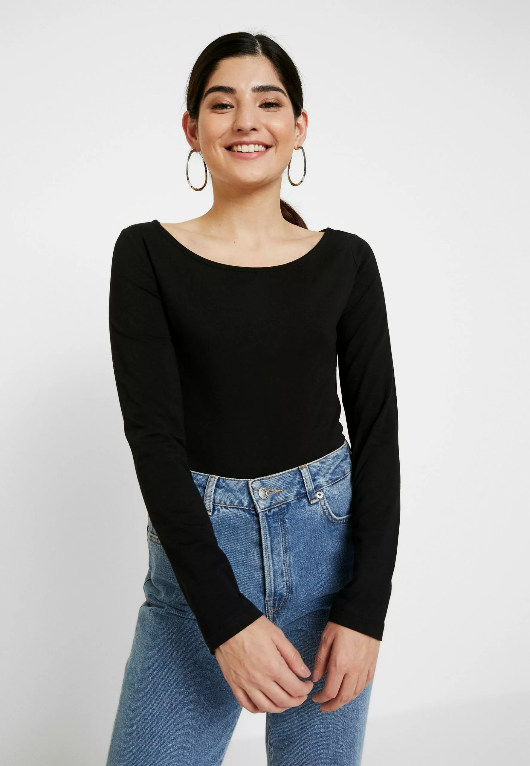 2Pack - T-Shirt À Manches Longues - Black/White 3 2Pack - T-Shirt À Manches Longues - Black/White – Image 3