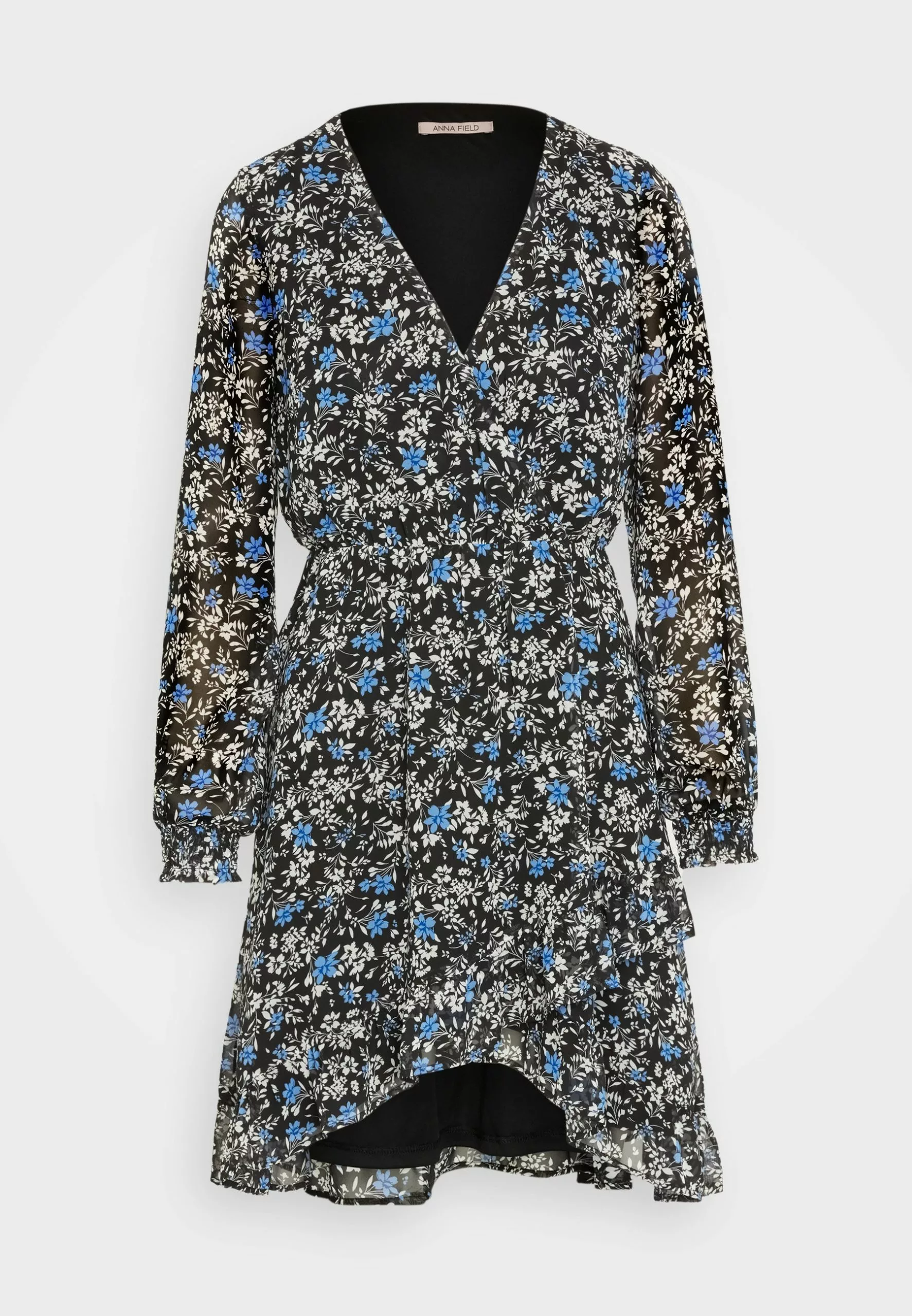 Anna Field Robe De Jour - Black/Multi Coloured 5 Anna Field Robe De Jour - Black/Multi Coloured – Image 5