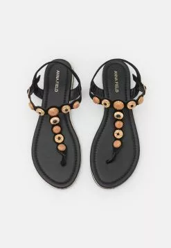 Anna Field Tongs - Black -Anna Field Boutique 14e5f7105fe446db9c1f3d73b08cfe61