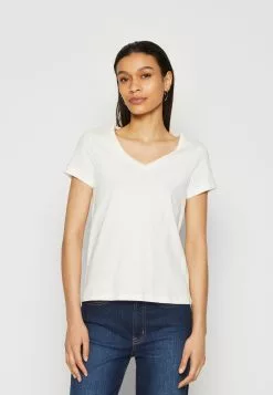 Anna Field 3 Pack - T-Shirt Basique - Dark Yellow/Purple/White -Anna Field Boutique 1503665b073d4e85a2b2668e965acd09