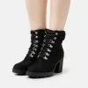 Winter Boot - Bottines À Plateau - Black