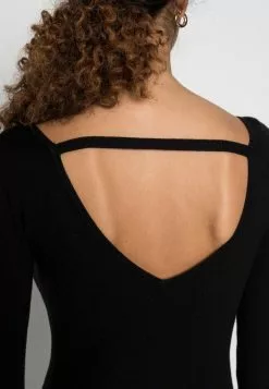 Anna Field Offener Rücken Bodycon Mini Strickkleid - Robe Fourreau - Black -Anna Field Boutique 1e77fbe5821d4c448cad2c7c1537bd30