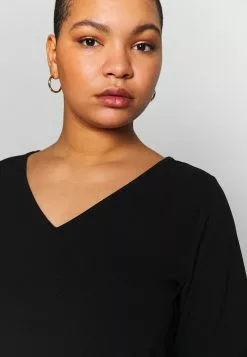 Basic Jersey Dress - Robe En Jersey - Black -Anna Field Boutique 26722063f98e44f3acb6636882454b13