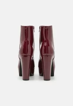 Anna Field Bottines À Talons Hauts - Dark Red -Anna Field Boutique 2a5b99900a9343c581fcd9117be722b4