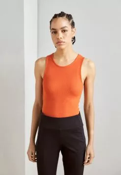 Anna Field 2 Pack - Débardeur - Orange/Black -Anna Field Boutique 2e59b110ba6e4a05bd84d7dd7d030713