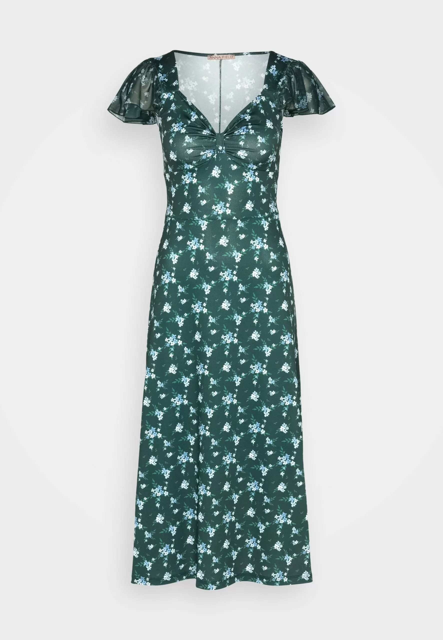 Anna Field Robe En Jersey - Green/Multi Coloured 5 Anna Field Robe En Jersey - Green/Multi Coloured – Image 5