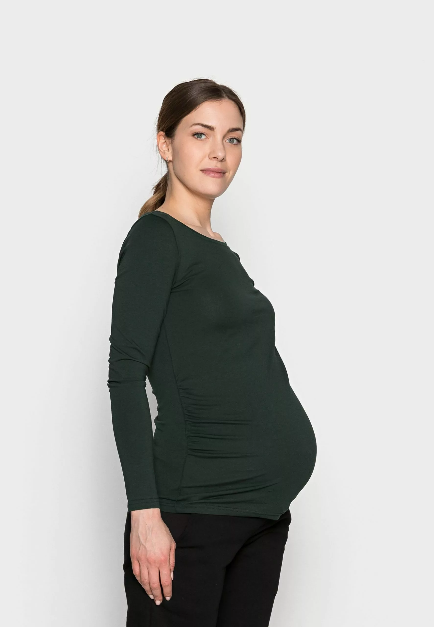 2 Pack - T-Shirt À Manches Longues - Dark Green/Bordeaux 4 2 Pack - T-Shirt À Manches Longues - Dark Green/Bordeaux – Image 4