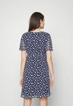 Robe De Jour - Dark Blue/White 7 Robe De Jour - Dark Blue/White -Anna Field Boutique 39e2060c29a641048ced2b63c21009d8