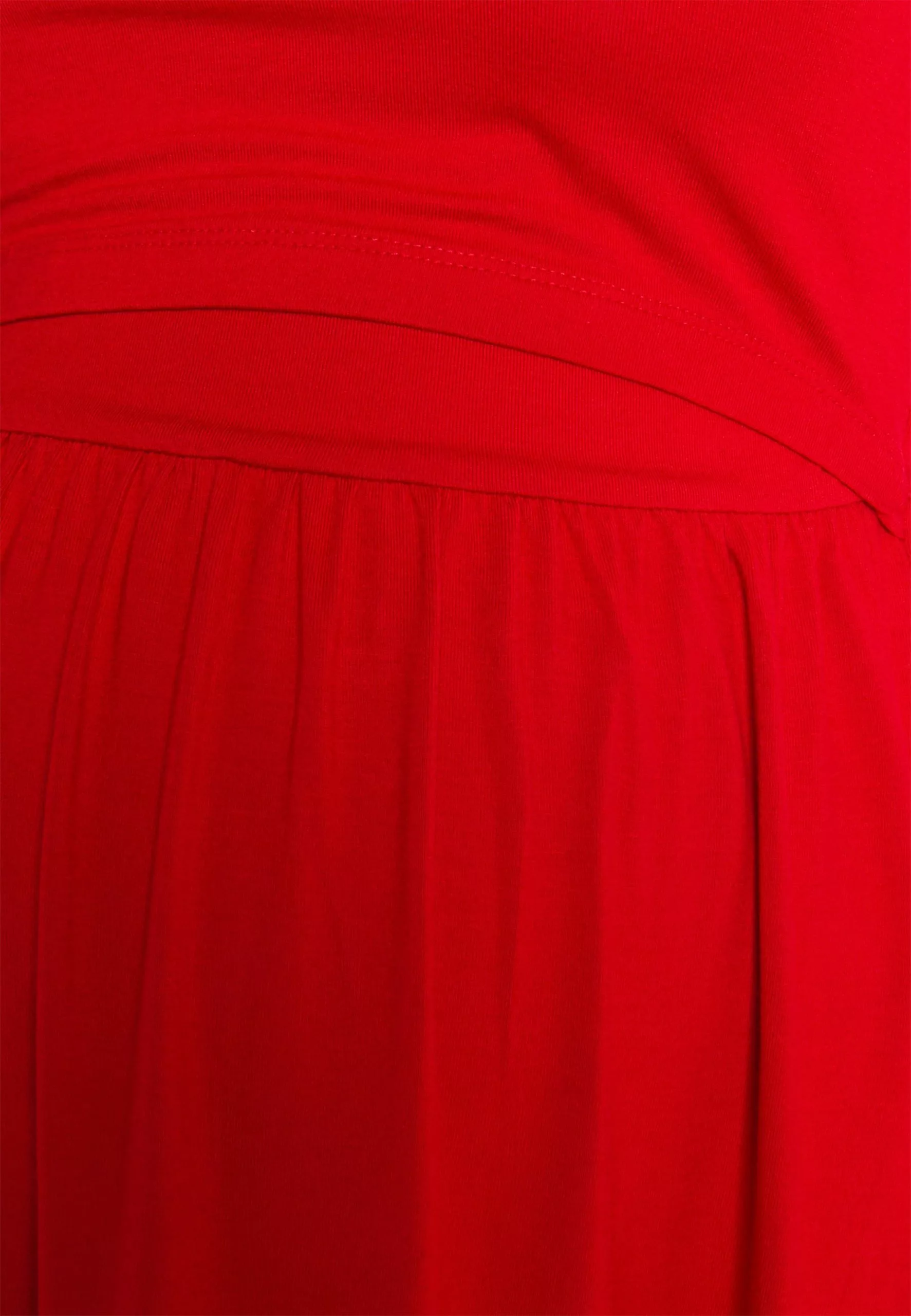 Nursing - Robe En Jersey - Red 3 Nursing - Robe En Jersey - Red – Image 3