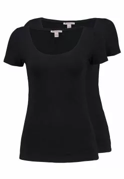 Anna Field Boutique 24 Anna Field 2 Pack - T-Shirt Basique - Black