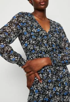 Anna Field Robe De Jour - Black/Multi Coloured 11 Anna Field Robe De Jour - Black/Multi Coloured -Anna Field Boutique 49f57a4082df4765a50284b0212650d4