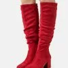 Anna Field Bottes - Red