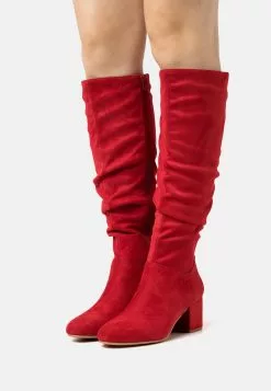Anna Field Bottes - Red