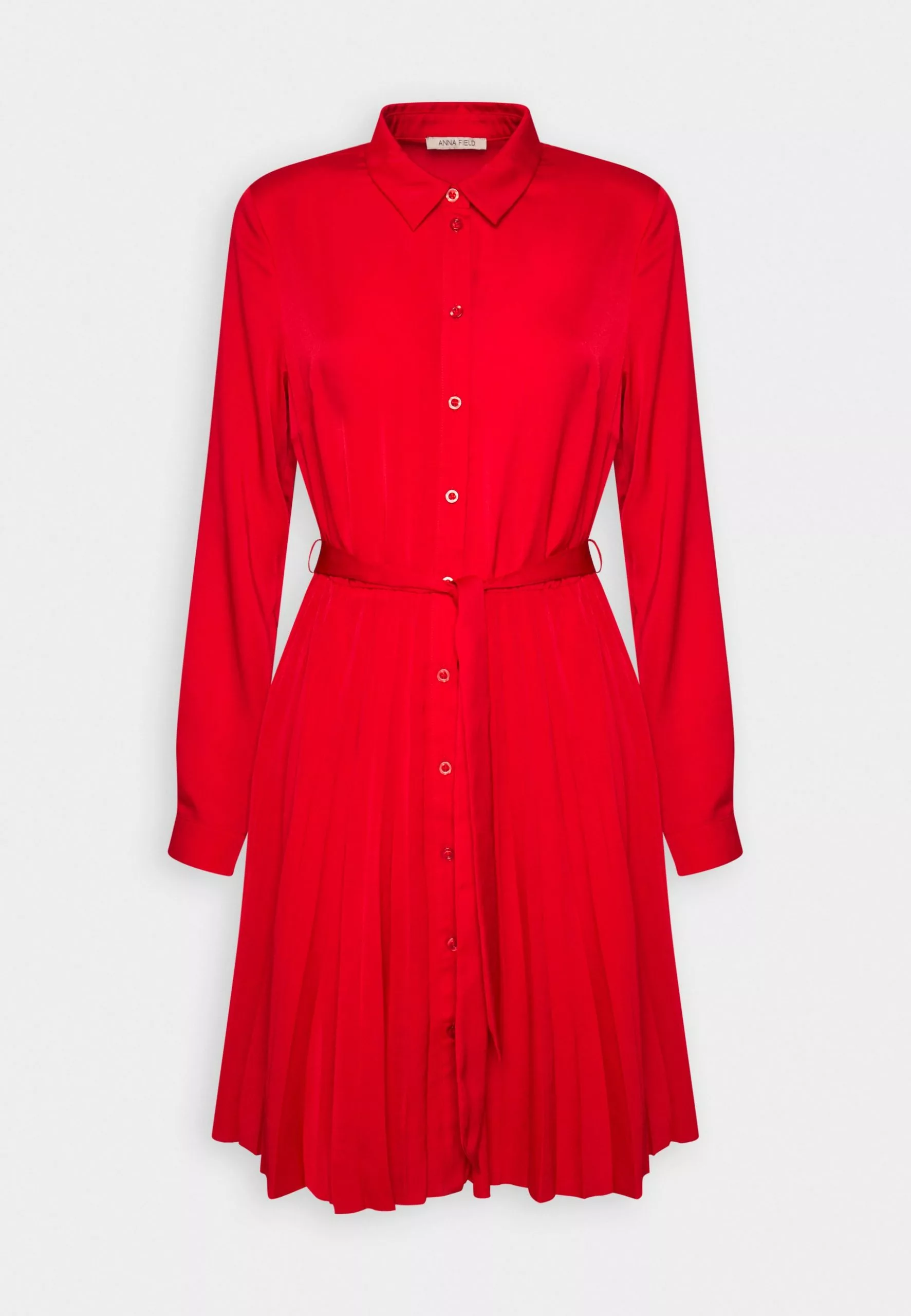 Anna Field Robe Chemise - Dark Red 4 Anna Field Robe Chemise - Dark Red – Image 4