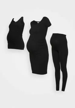 Nursing Set - Leggings - Trousers - Legging - Black -Anna Field Boutique 4f1fd3eb7e6f4c16b21d92f30fc902ef