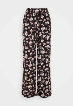 Anna Field Pantalon Classique - Black/Multi-Coloured -Anna Field Boutique 4fa4cdc46b9848eeab390f298aa1b520