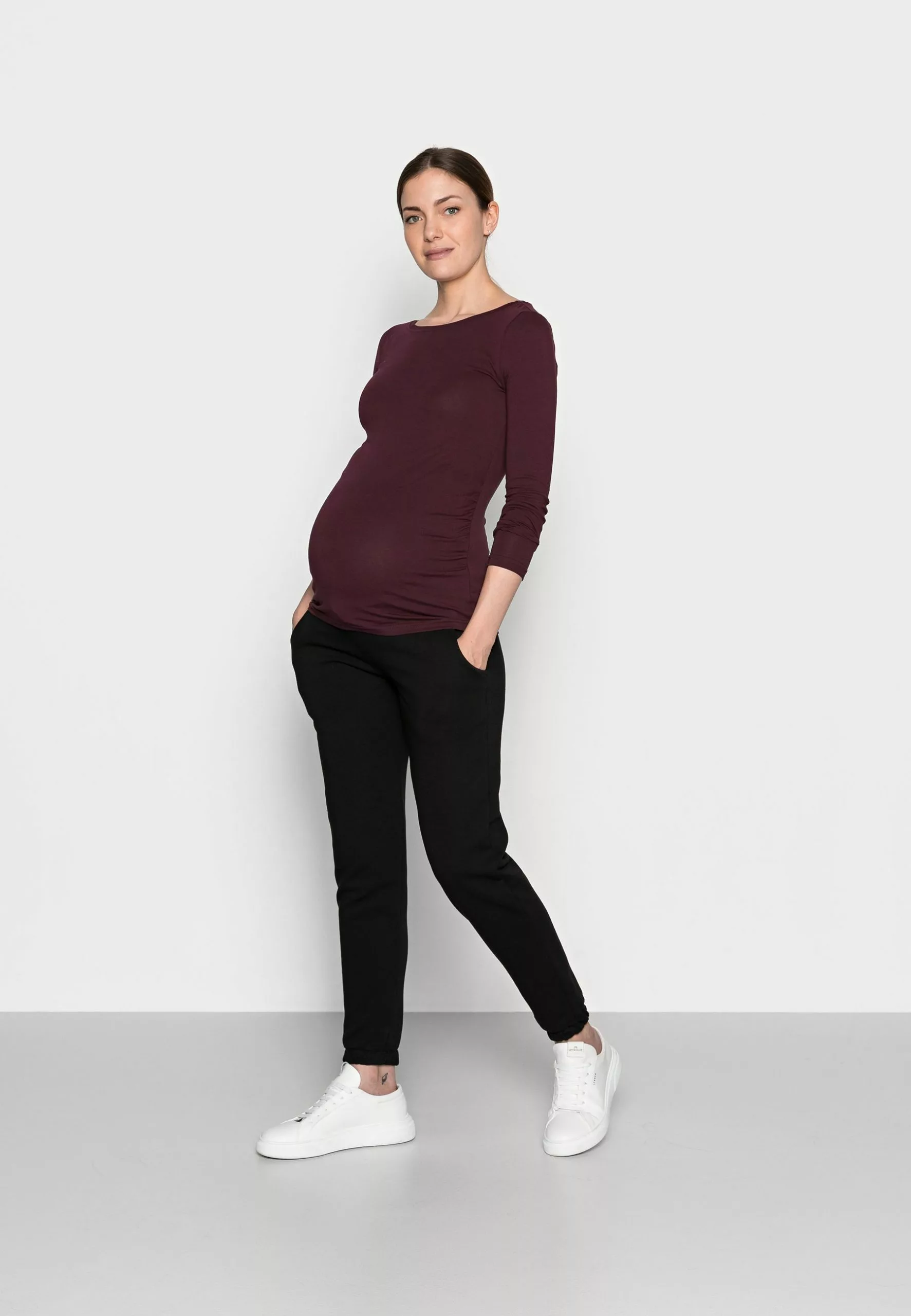 2 Pack - T-Shirt À Manches Longues - Dark Green/Bordeaux 1 2 Pack - T-Shirt À Manches Longues - Dark Green/Bordeaux