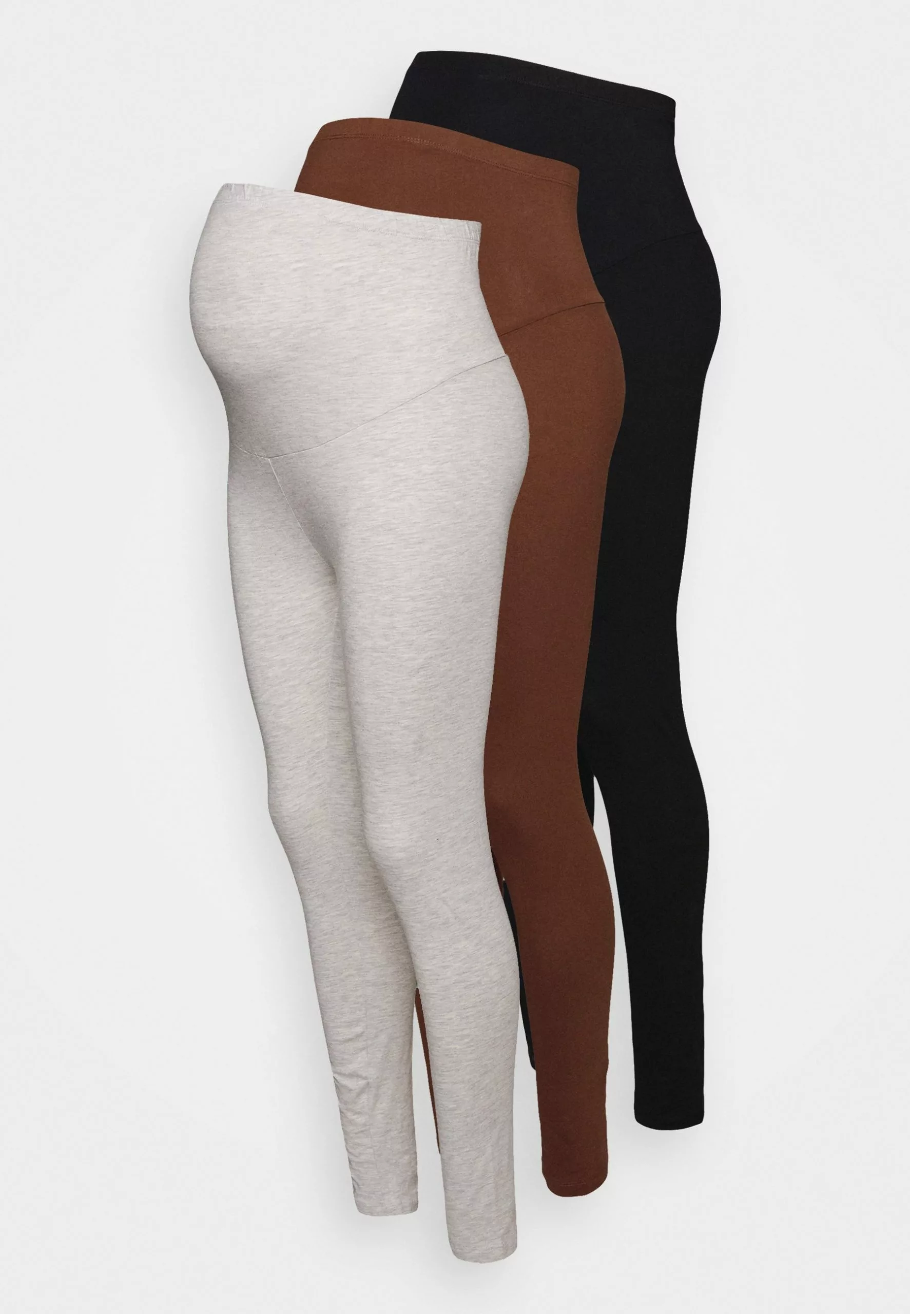 3 Pack - Legging - Black/Brown/Off-White 7 3 Pack - Legging - Black/Brown/Off-White – Image 7
