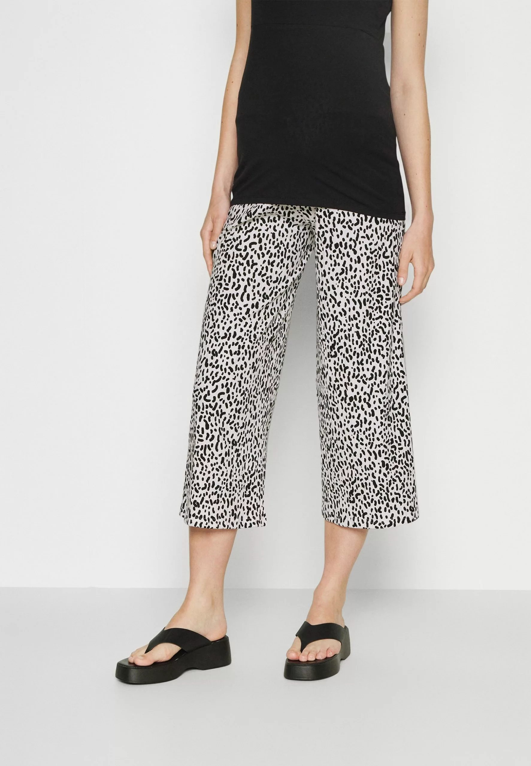 Pantalon Classique - Off-White/Black 1 Pantalon Classique - Off-White/Black