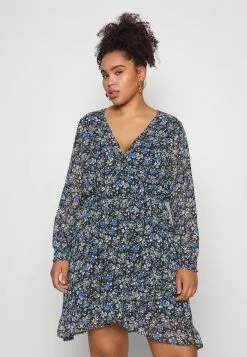 Robe De Jour - Black/Multi-Coloured