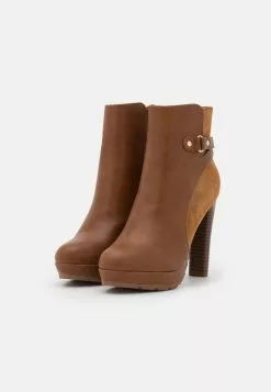 Anna Field Bottines À Plateau - Cognac -Anna Field Boutique 6ec0148e4e7545d6be7aae31e130e613
