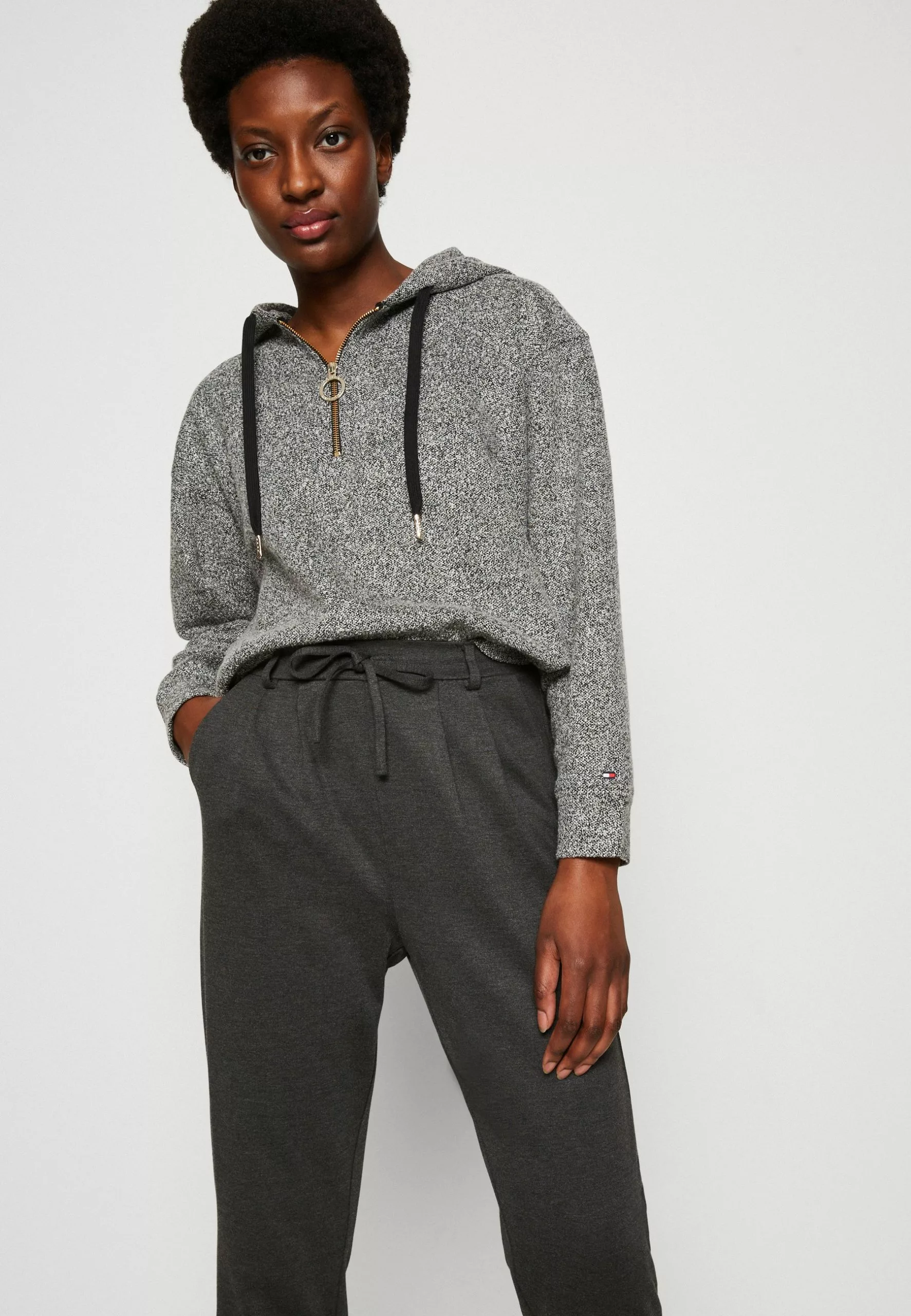 Anna Field Pantalon Classique - Mottled Dark Grey 4 Anna Field Pantalon Classique - Mottled Dark Grey – Image 4