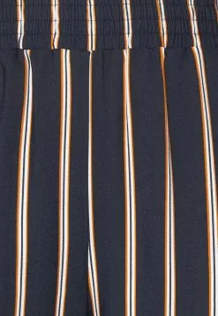 Anna Field Pantalon Classique - Dark Blue/Brown/White -Anna Field Boutique 746433ceffa04894b7fffb555b025d32