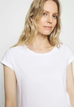 Anna Field 3 Pack - T-Shirt Basique - Black/White/Dark Red -Anna Field Boutique 753276db77e0450d8d76c13cac5afa7e