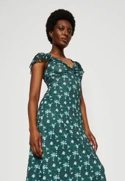 Anna Field Robe En Jersey - Green/Multi Coloured 9 Anna Field Robe En Jersey - Green/Multi Coloured -Anna Field Boutique 7c2a7e8825de44368b0af6927b101d00