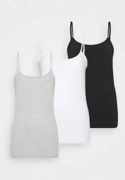Anna Field 3Er Pack - Débardeur - Black/White -Anna Field Boutique 7d70794421c642d09fa8d5aeac451c25