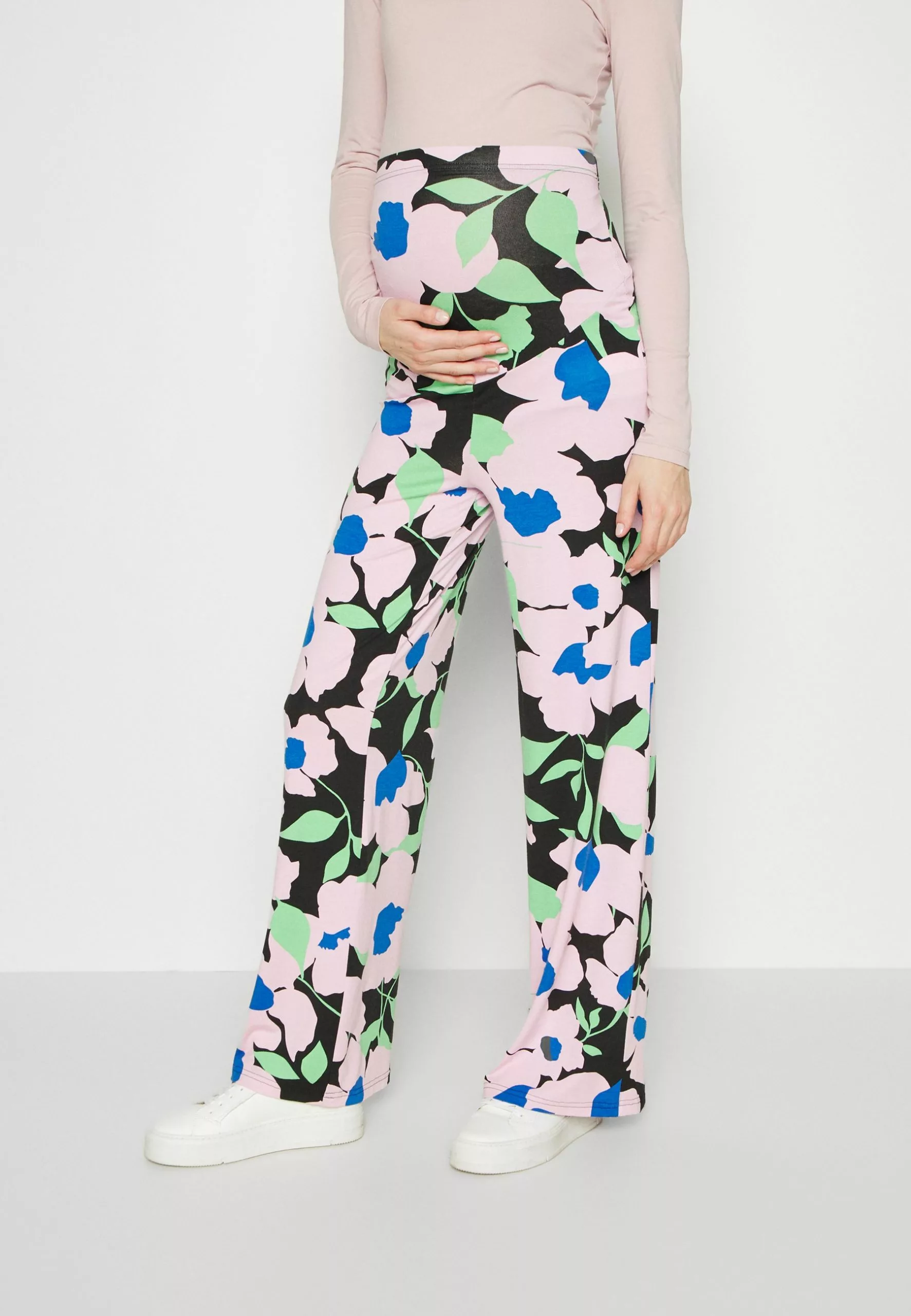 Pantalon Classique - Black/Pink/Green 1 Pantalon Classique - Black/Pink/Green