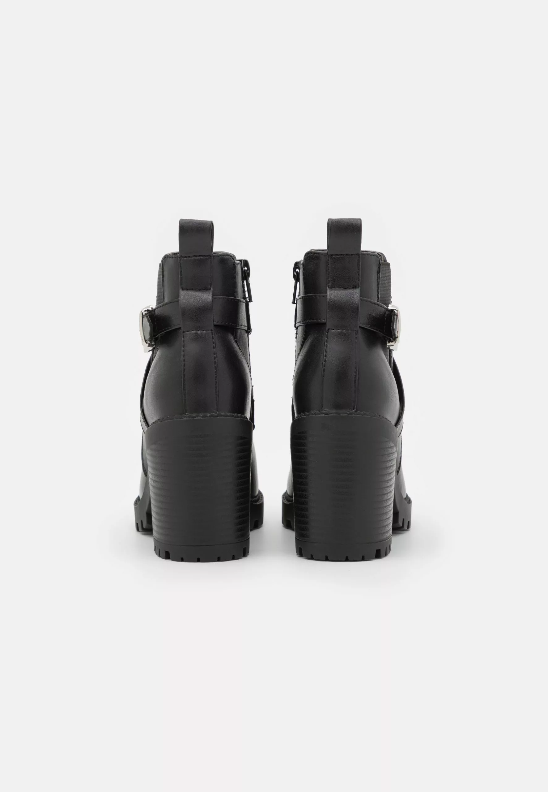 Bottines À Talons Hauts - Black 4 Bottines À Talons Hauts - Black – Image 4