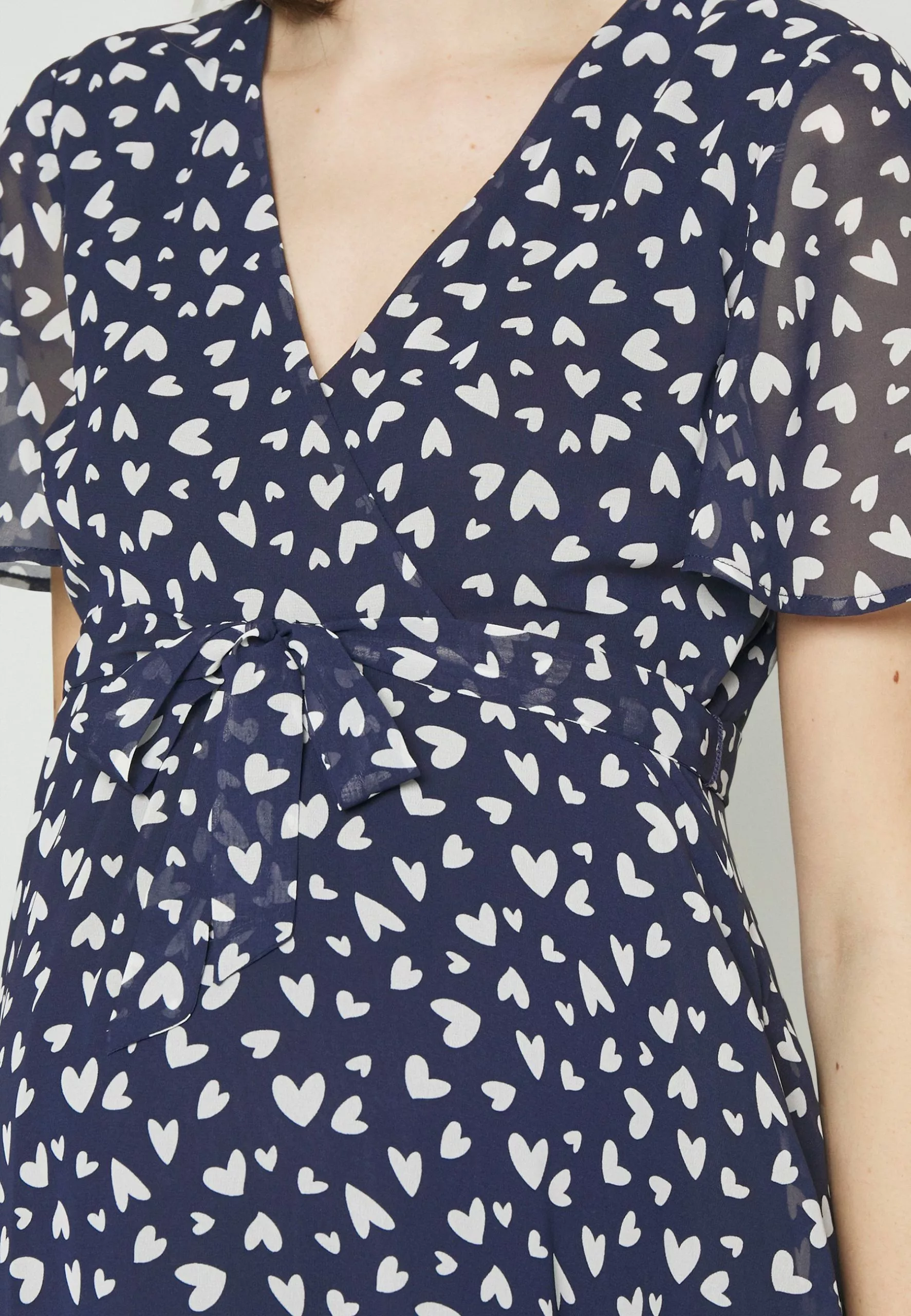 Robe De Jour - Dark Blue/White 5 Robe De Jour - Dark Blue/White – Image 5