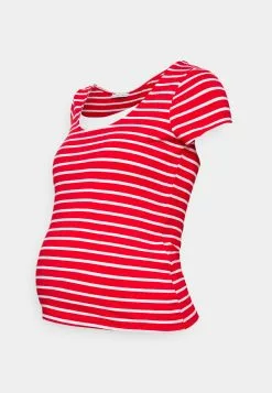 Maternity Double Layer Nursing - T-Shirt Imprimé - Dark Red / Multicoloured -Anna Field Boutique 949c0f2f32e64162bf00d0d0abf60ffc