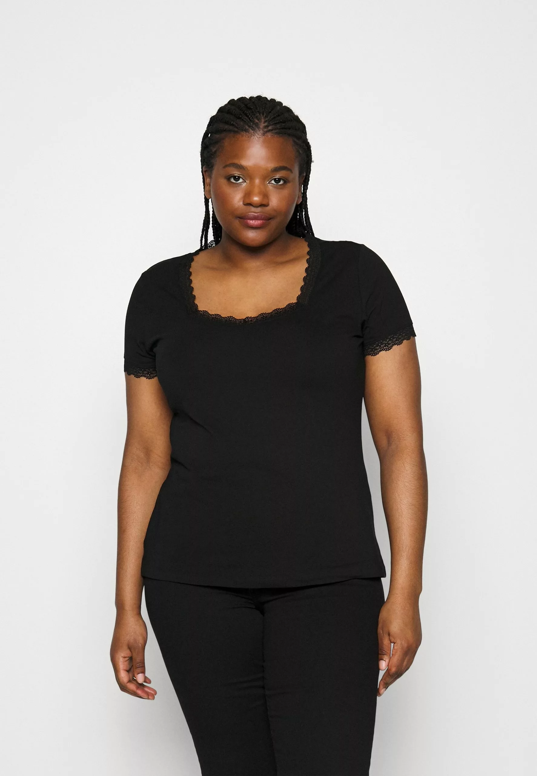 Plus Size - T-Shirt Imprimé - Black 1 Plus Size - T-Shirt Imprimé - Black