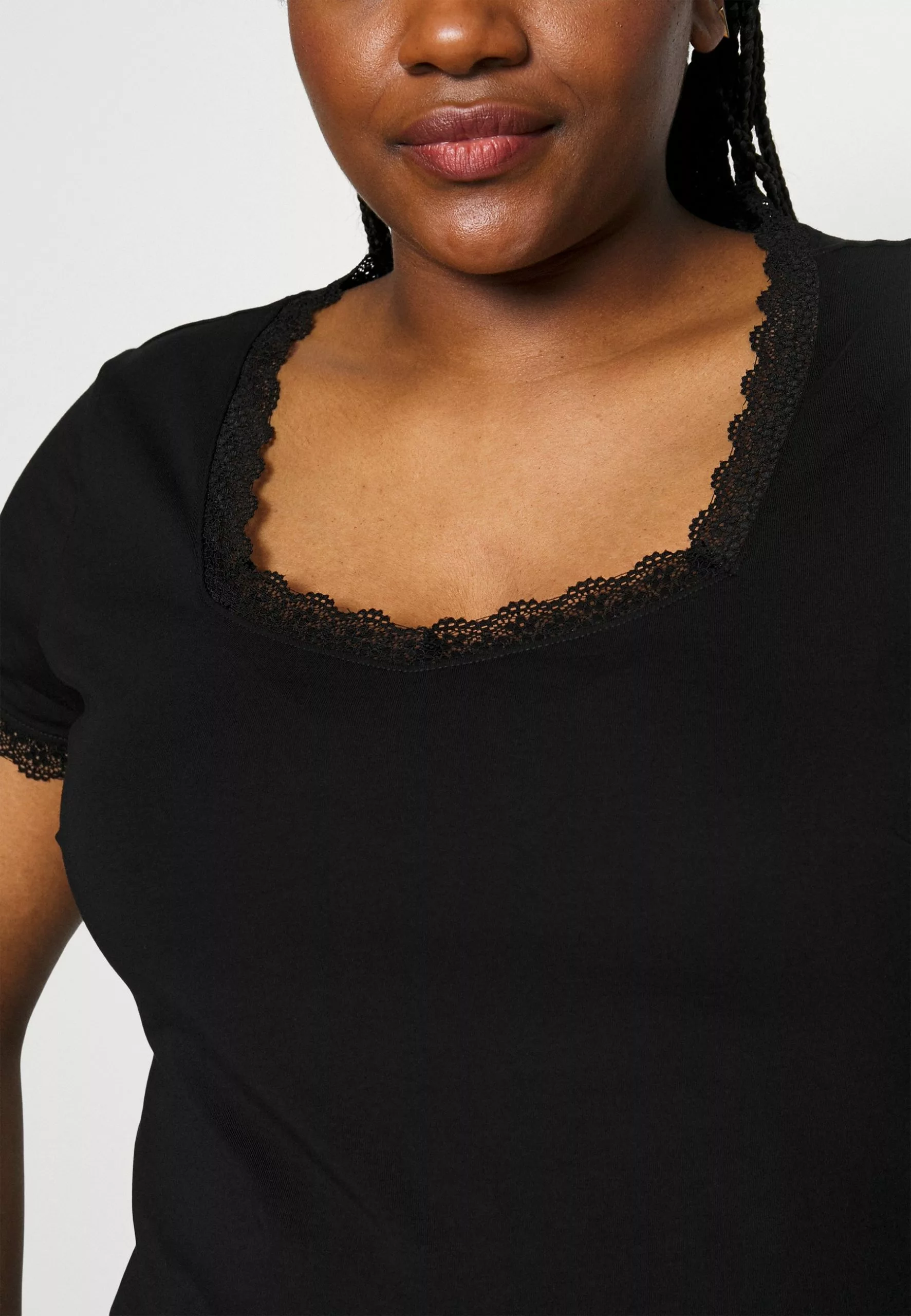 Plus Size - T-Shirt Imprimé - Black 7 Plus Size - T-Shirt Imprimé - Black – Image 7