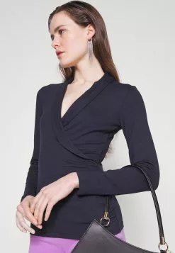 T-Shirt À Manches Longues - Dark Blue 9 T-Shirt À Manches Longues - Dark Blue -Anna Field Boutique a6bbfc7936a748d6826d632e33bad5dd