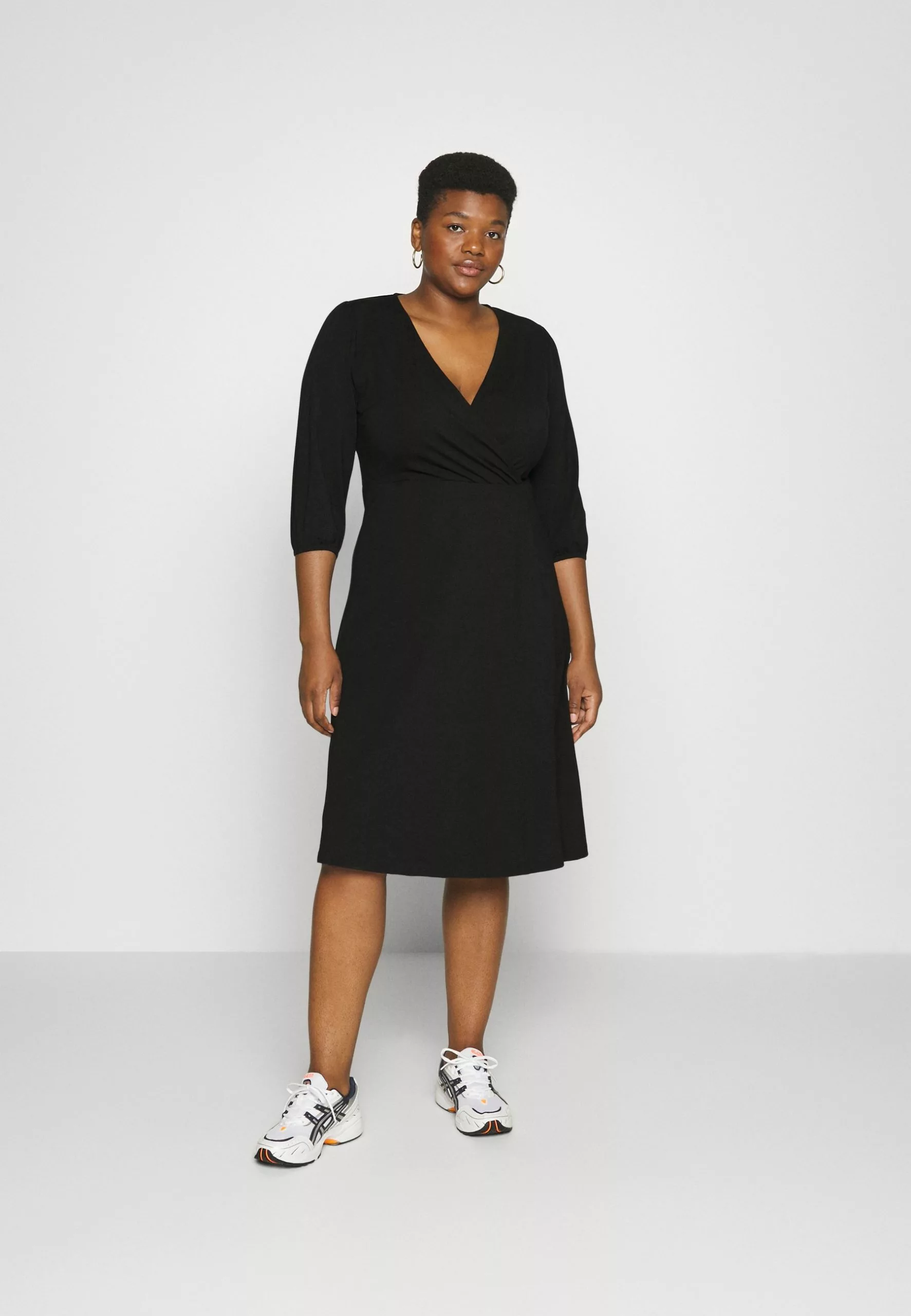 Robe En Jersey - Black 1 Robe En Jersey - Black