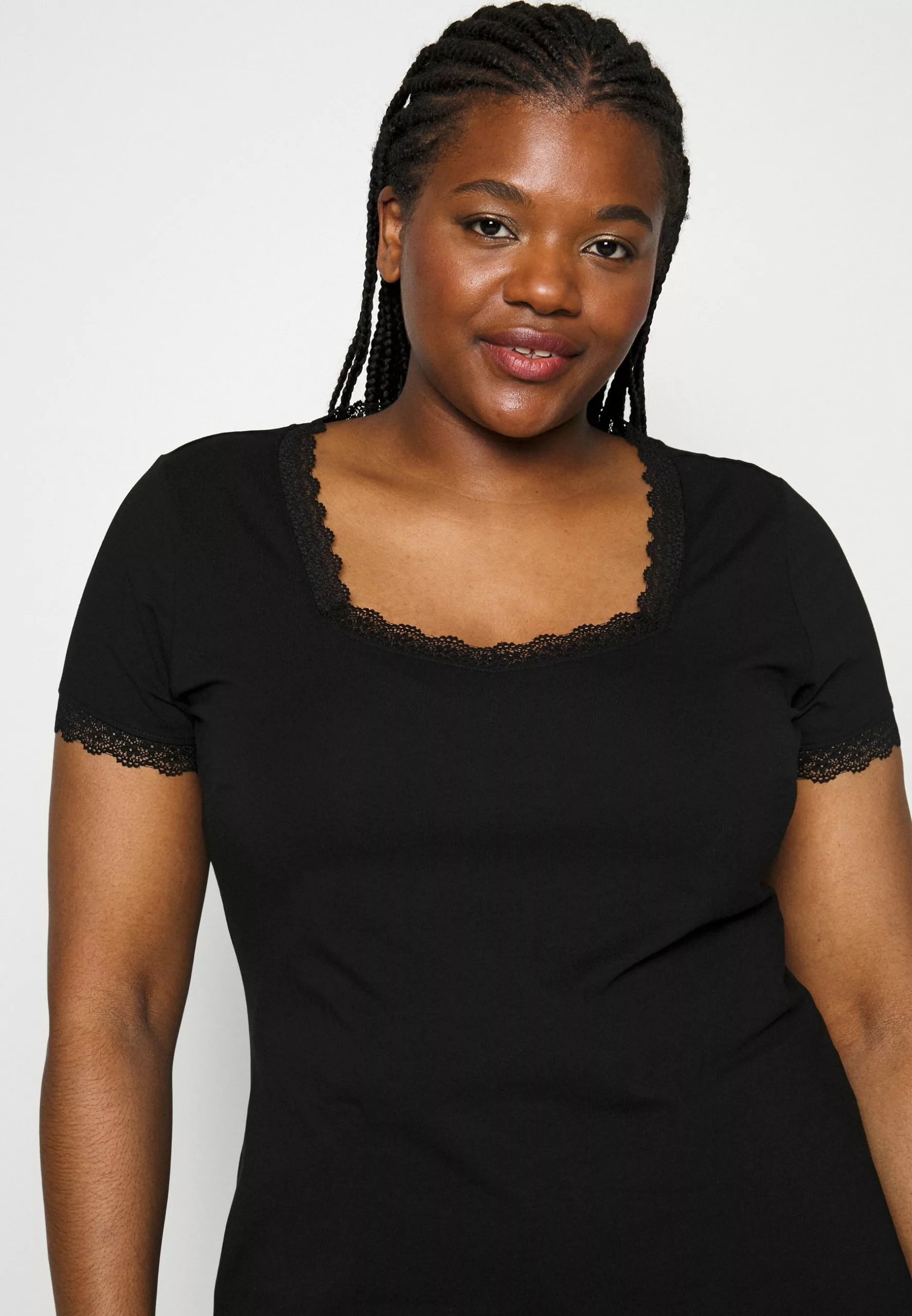 Plus Size - T-Shirt Imprimé - Black 4 Plus Size - T-Shirt Imprimé - Black – Image 4