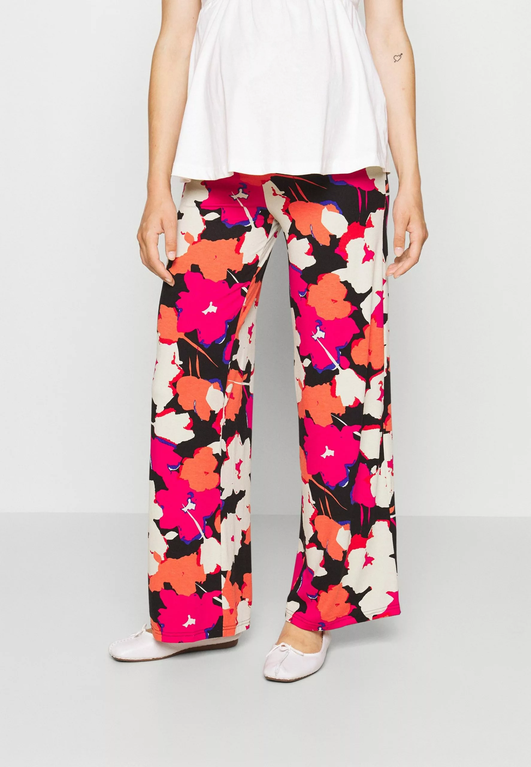 Pantalon Classique - Black/Pink/Orange 1 Pantalon Classique - Black/Pink/Orange