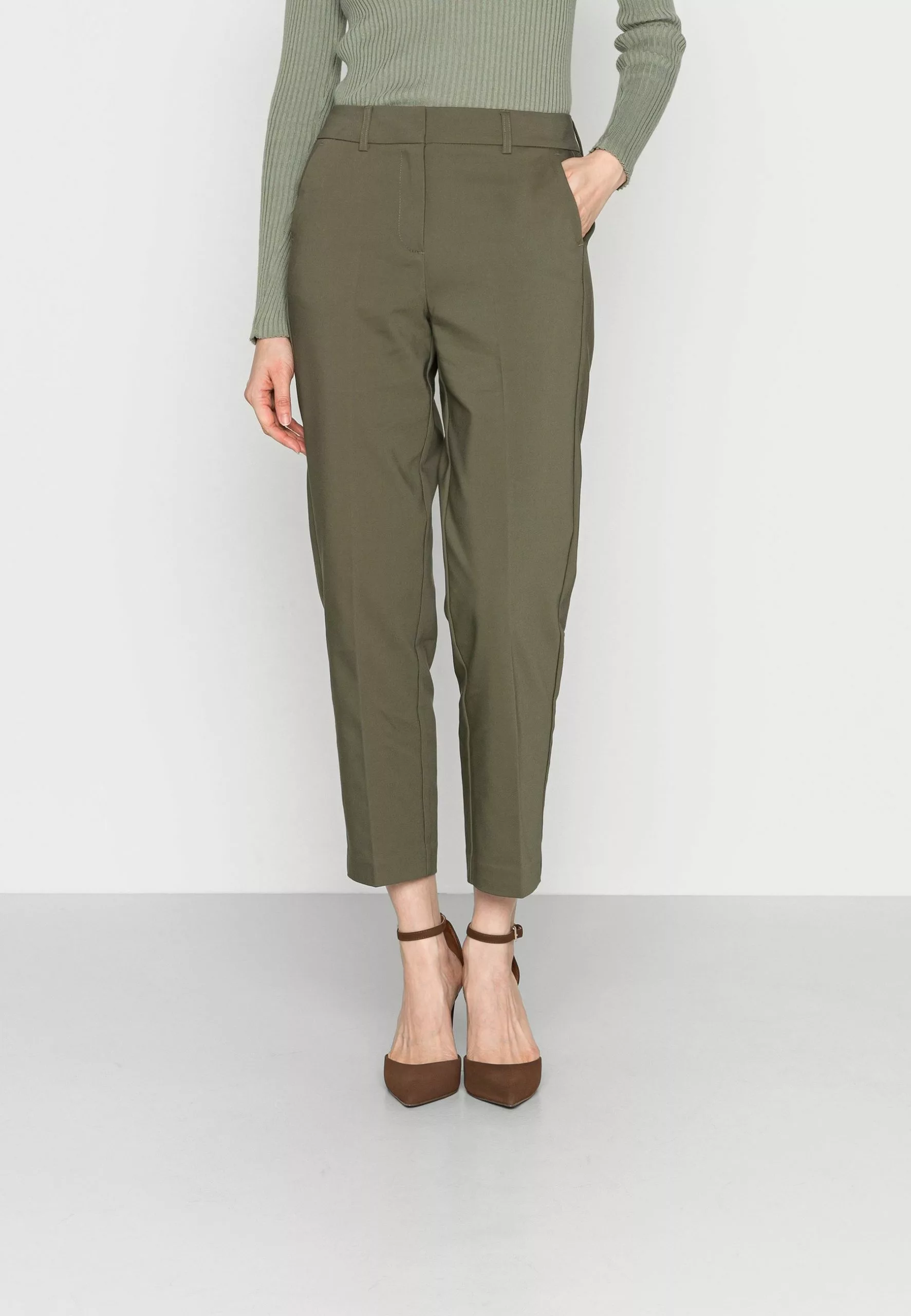 Anna Field Chino - Dark Green 1 Anna Field Chino - Dark Green