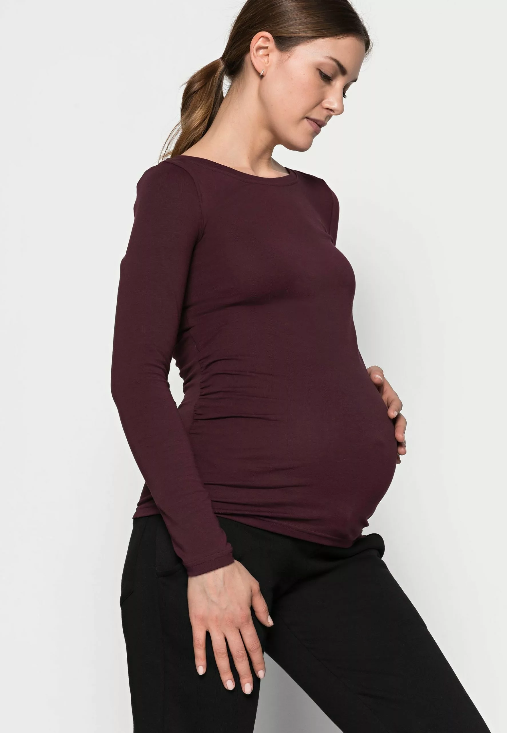 2 Pack - T-Shirt À Manches Longues - Dark Green/Bordeaux 5 2 Pack - T-Shirt À Manches Longues - Dark Green/Bordeaux – Image 5