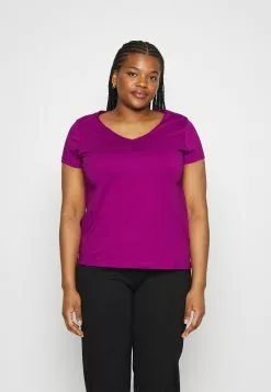 3 Pack - T-Shirt Basique - White/Dark Yellow/Purple -Anna Field Boutique b563fb0da2fb4a5bbff29ef259e95ca5