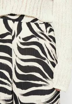 Pantalon Classique - Black/Off White -Anna Field Boutique b94d6d478f4d42e1bd42b70a69245115